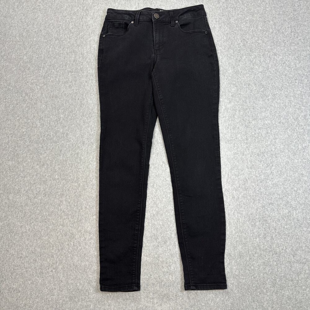 1822 Jeans Adriana Denim Skinny WMNS 6 Black Mid Rise CA5M1188A1 Ankle Street